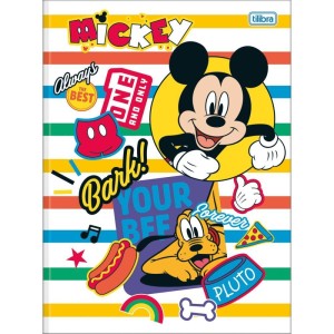 Caderno Brochurao Capa Dura Mickey 80fls.-081229-34970