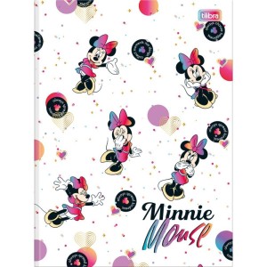 Caderno Brochurao Capa Dura Minnie 80fls.-081222-11747