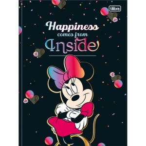 Caderno Brochurao Capa Dura Minnie 80fls.-081222-81999