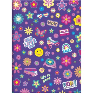 Caderno Brochurao Capa Dura Pop Collection 96fls.-098430-27456