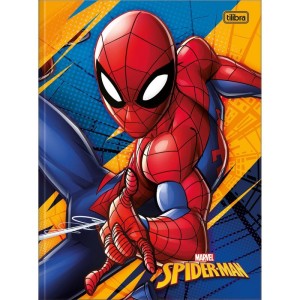 Caderno Brochurao Capa Dura Spider Man 48 Folhas-051113-18234