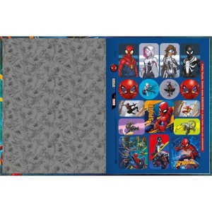 Caderno Brochurao Capa Dura Spider Man 48 Folhas-051113-80472