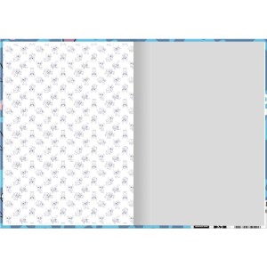 Caderno Brochurao Capa Dura Stitch 80fls.-103490-63661