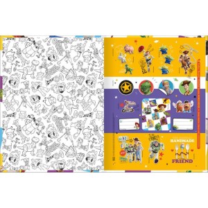 Caderno Brochurao Capa Dura Toy Story 80fls.-081217-34083