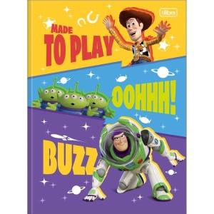 Caderno Brochurao Capa Dura Toy Story 80fls.-081217-70598