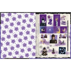 Caderno Brochurao Capa Dura Wandinha 80fls.-103496-28518