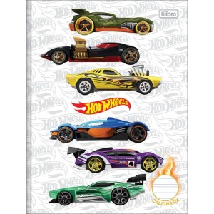 Caderno Caligrafia Capa Dura Hot Wheels 40fls.-098267-29893