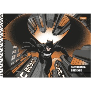 Caderno Desenho Univ Capa Dura Batman 80fls.-096227-45565