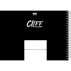 Caderno Desenho Univ Capa Dura Cliff Masc/fem 80fls.-018984-21118