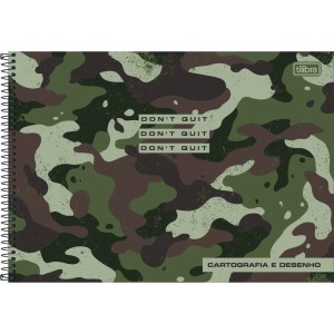 Caderno Desenho Univ Capa Dura Hide 80fls.-098299-33837