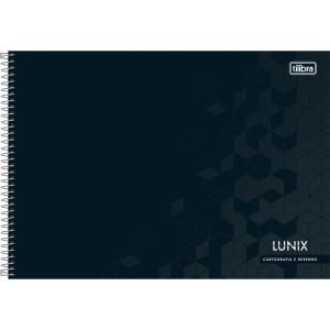 Caderno Desenho Univ Capa Dura Lunix Espiral 60fls.-098302-44423