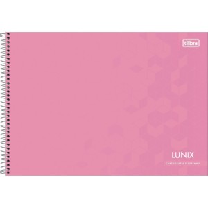 Caderno Desenho Univ Capa Dura Lunix Espiral 60fls.-098302-84331