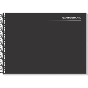 Caderno Desenho Univ Capa Dura Neutro Liso 48f Espiral-050956-18734