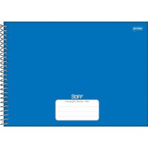 Caderno Desenho Univ Capa Dura Stiff Azul 80fls.-098210-89084