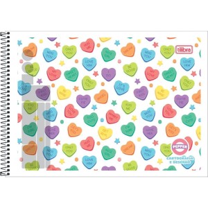 Caderno Desenho Universitario Pepper 80fls. Esp. Flexivel-076141-73371