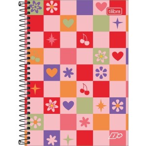 Caderno Espiral 1/4 Capa Dura D+ 200fls.-078701-72963