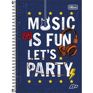 Caderno Espiral 1/4 Capa Dura D+ 200fls.-078701-91531