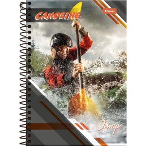 Caderno Espiral 1/4 Capa Dura Jump 80fls.-098426-57605