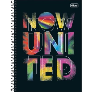 Caderno Espiral 1/4 Capa Dura Now United 80fls.-087272-75971