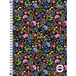 Caderno Espiral 1/4 Capa Dura Pepper 80fls.-104356-15221