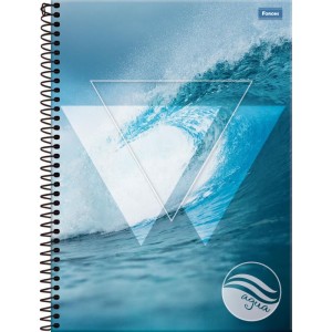 Caderno Espiral 1/4 Capa Dura Quatro Elementos 80fls.-081362-14313