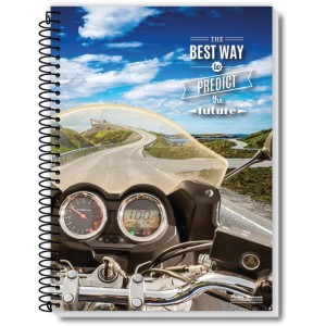 Caderno Espiral 1/4 Capa Dura Rox Masculino 48fls.-067024-23209