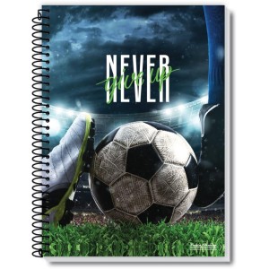 Caderno Espiral 1/4 Capa Dura Rox Masculino 48fls.-067024-74542