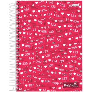 Caderno Espiral 1/4 Capa Dura Stella 80fls.-098194-29152