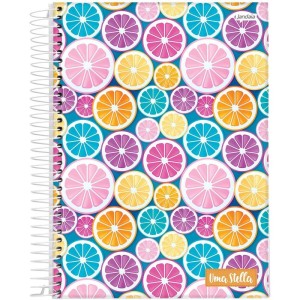 Caderno Espiral 1/4 Capa Dura Stella 80fls.-098194-58804