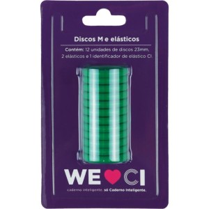 Caderno Inteligente Discos Grande 31mm 12discos+elast Vd-108985-33086