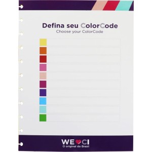Caderno Inteligente Divisorias Grande Colorcode C/10 Unid