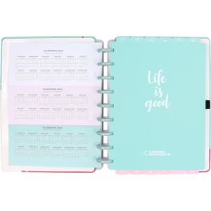 Caderno Inteligente Planner Medio Acqua Glam-091329-14842