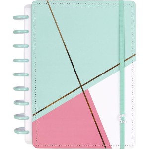 Caderno Inteligente Planner Medio Acqua Glam-091329-74016