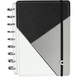 Caderno Inteligente Planner Medio Grey Glam-091328-12777