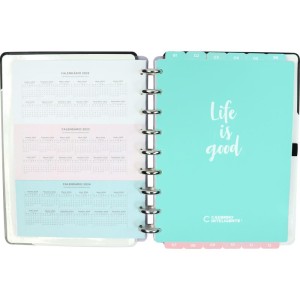 Caderno Inteligente Planner Medio Grey Glam-091328-80475