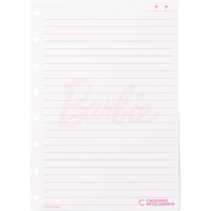 Caderno Inteligente Refil A5 By Barbie Pautado 90g 50fls-108311-18042