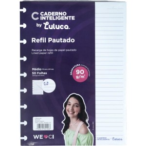 Caderno Inteligente Refil A5 By Luluca 90g 50fls-108973-39780