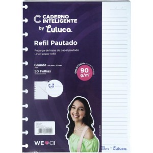 Caderno Inteligente Refil Grande By Luluca Paut. 90g 50f-108975-67730