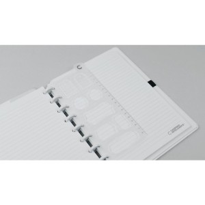 Caderno Inteligente Regua Stencil Criativa 19cm-108978-78464