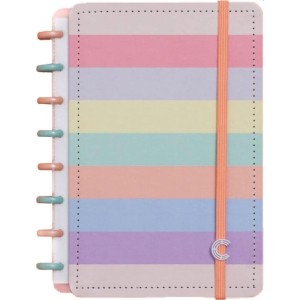 Caderno Inteligente A5 Arco-iris Pastel 80fls.-088027-17878