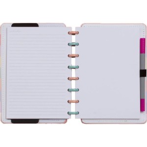 Caderno Inteligente A5 Arco-iris Pastel 80fls.-088027-73875