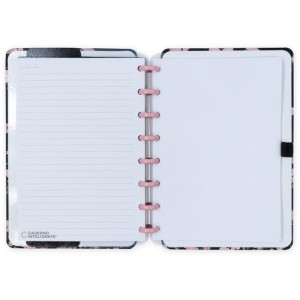 Caderno Inteligente A5 By Gocase Rose Black 80fls.-093578-87248