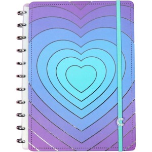 Caderno Inteligente A5 Silver Love 80fls-091356-12029