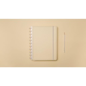 Caderno Inteligente Grande Amarelo Pastel 80f-099665-40520