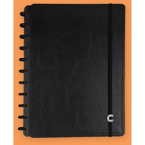 Caderno Inteligente Grande Black 80fls.-059098-27476