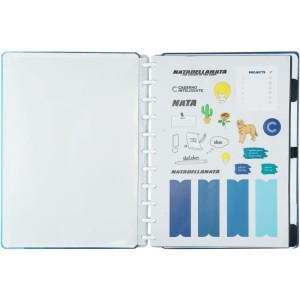 Caderno Inteligente Grande Blue By Miguel Luz 80fl-108212-45132