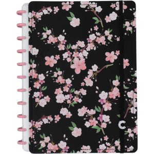 Caderno Inteligente Grande By Gocase Rose Black 80-093579-13045