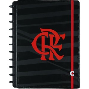 Caderno Inteligente Grande Flamengo Rubro Negro 80-106468-69583