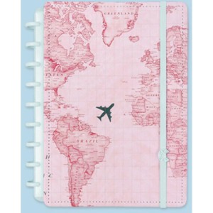 Caderno Inteligente Grande Gocase Mapa Mundi Rs 80-093582-44776