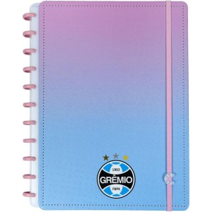 Caderno Inteligente Grande Gremio Imortal Rosa-110132-23378